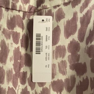 Women’s JCrew Giraffe Print Cropped Pants
